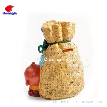 Customize Polyresin Money Box OEM Unique Saving Coin Bank Wholesale factory